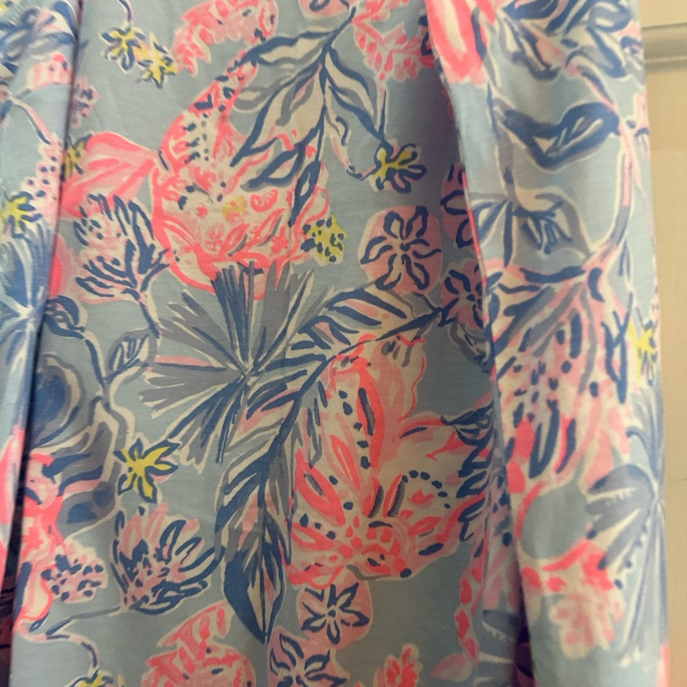 Lilly Pulitzer Kyleigh Dress Multi Elephant Splash - Picture 4 of 5